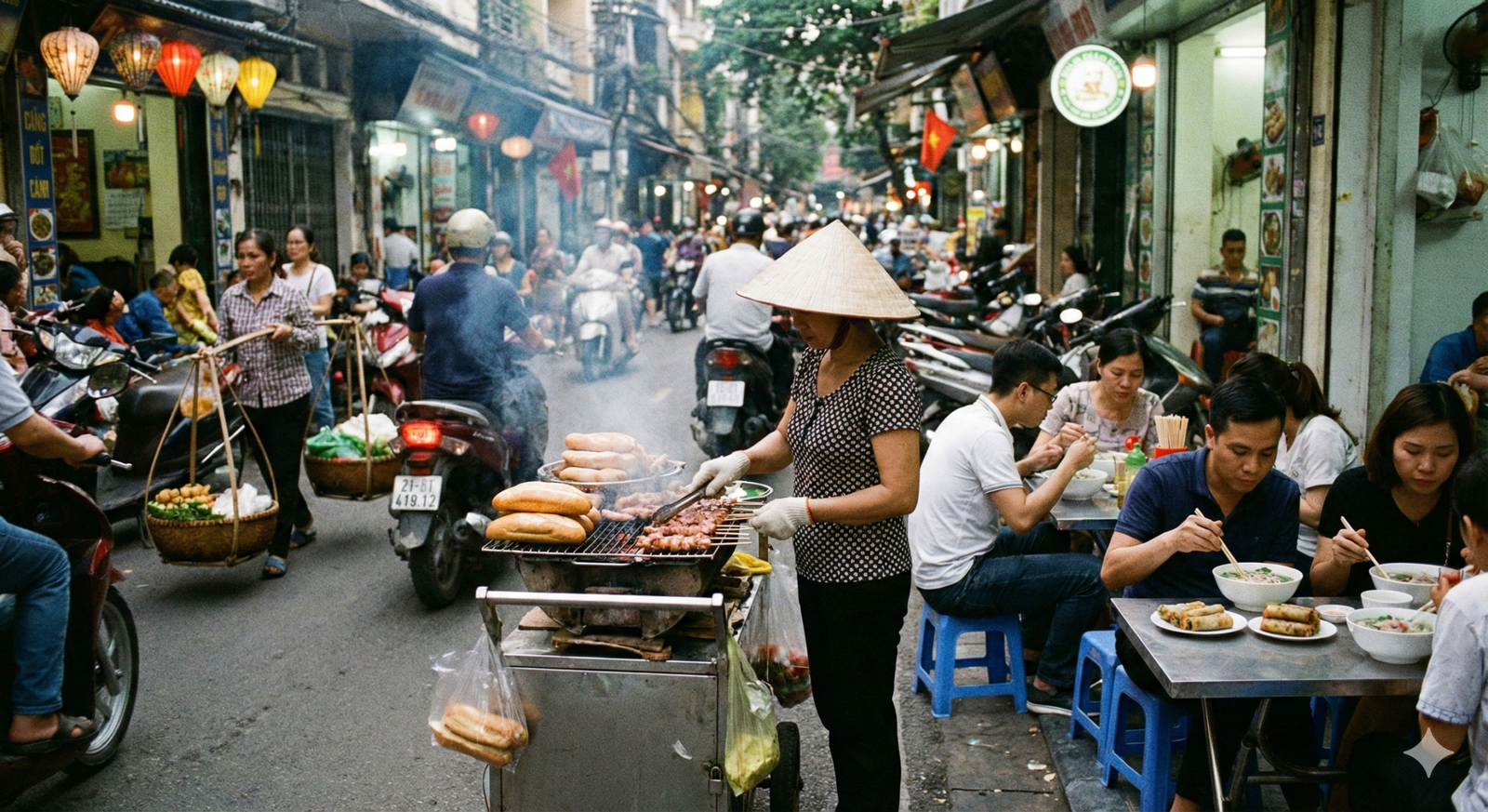 Street food à Hanoï